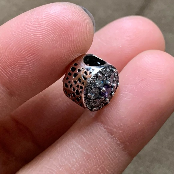 NWOT Forget Me Not Charm Sterling Silver 925 - Picture 8 of 13